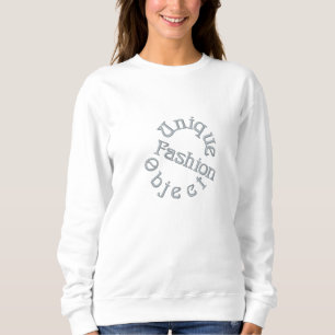 UFO besticktes Hemd Sweatshirt