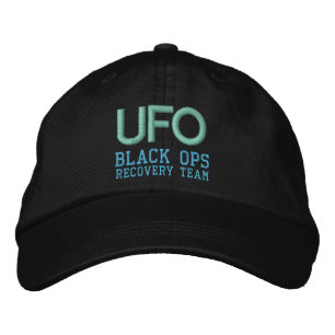 UFO BLACK OPS-Kappe Bestickte Baseballkappe