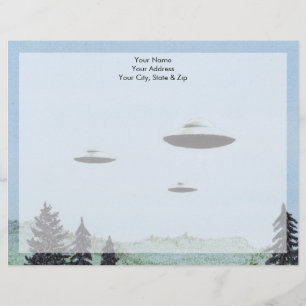 UFO BRIEFBOGEN