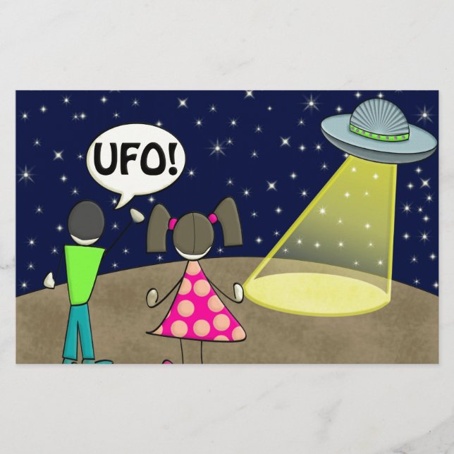 UFO BRIEFPAPIER (Vorderseite)
