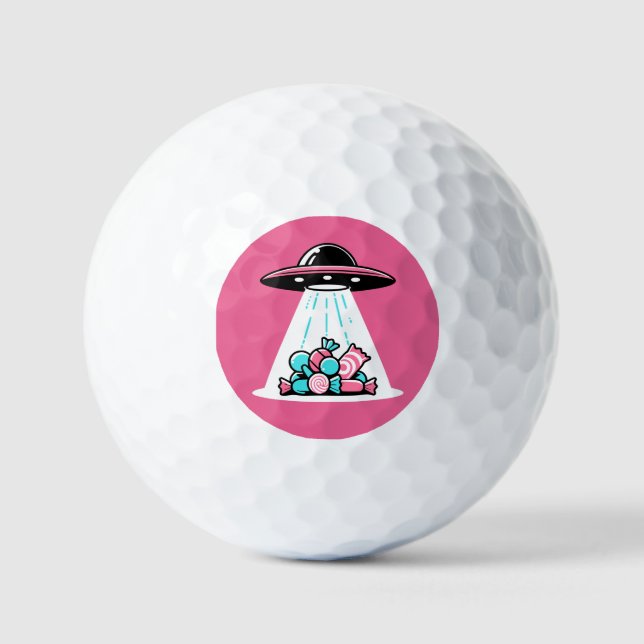 UFO Candy Golfball (Vorderseite)