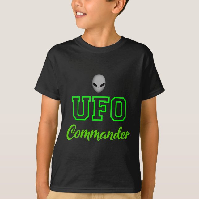 UFO Commander T - Shirt (Vorderseite)