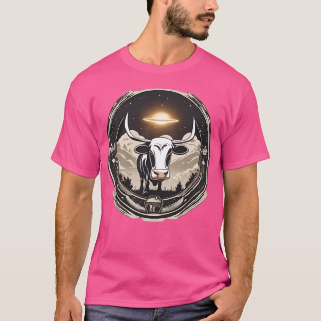 Ufo Cow T-Shirt (Vorderseite)