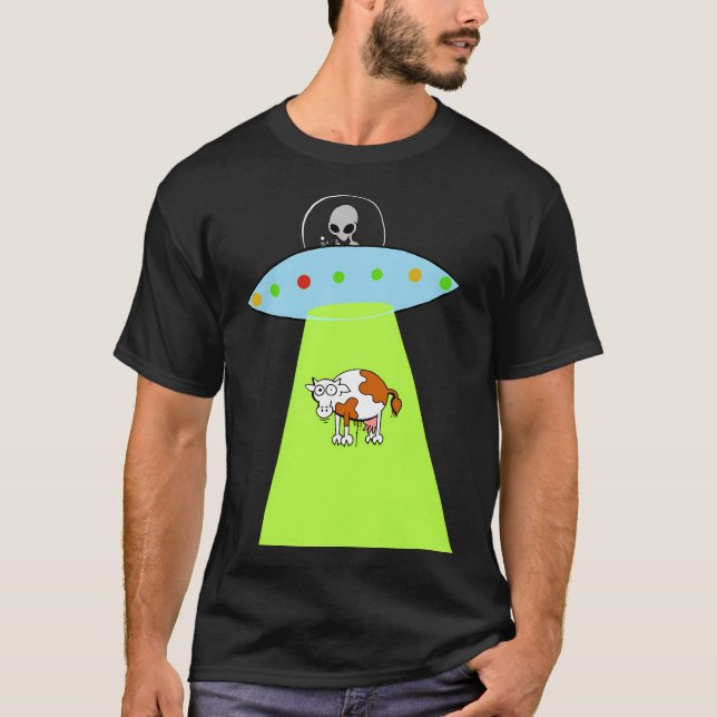 Ufo Cow T-Shirt (Vorderseite)