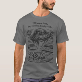 UFO CROP CIRCLES T-Shirt