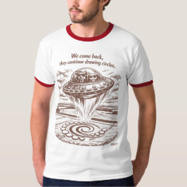 UFO CROP CIRCLES T-Shirt