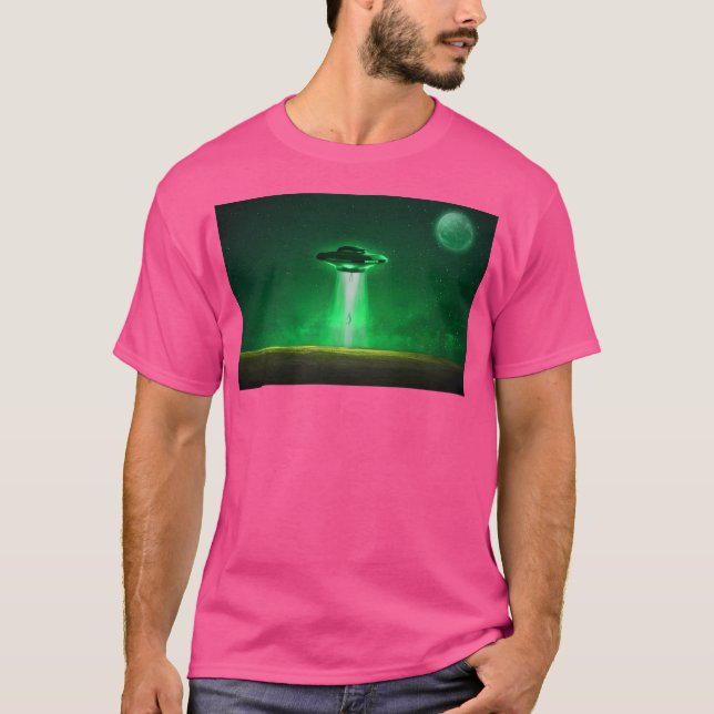 Ufo Entführung T-Shirt (Vorderseite)