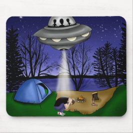 UFO Extraterrestrische Alien der Entführung Mousepad