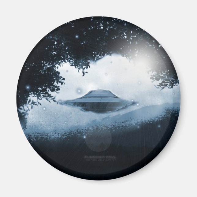 UFO Fidelity Magnet (Vorne)