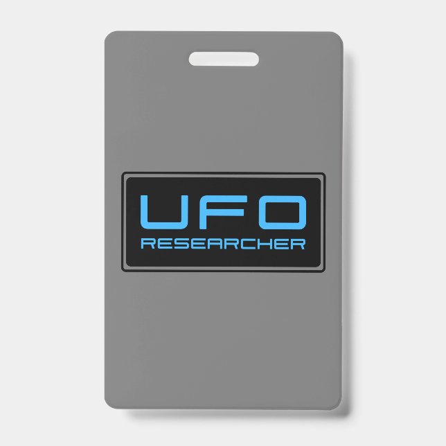 UFO-Forscher Paranormale Außerirdischen Ausweis (Vorderseite)