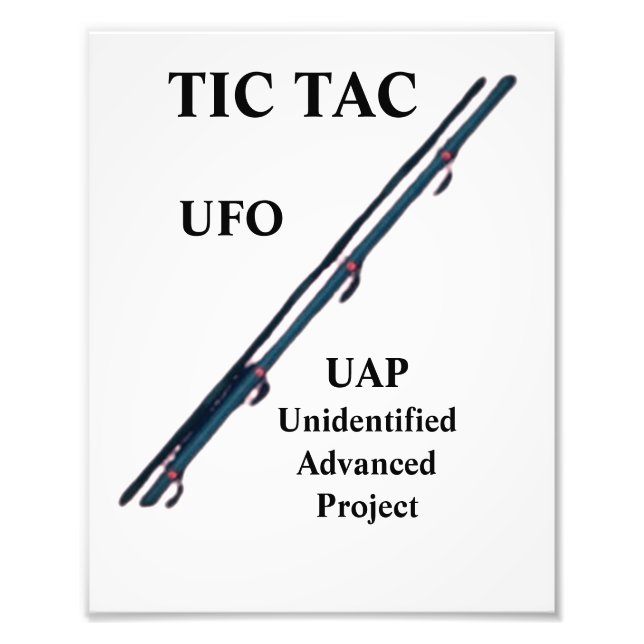 UFO FOTODRUCK (Vorne)