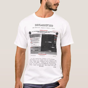 UFO - Freigegeben DOW-UAP-D055, M.Report, SYRIA T-Shirt