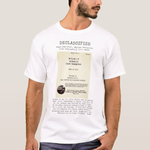 UFO - freigegebenes NASA-UAP-D007, Skylab TCD 1973 T-Shirt