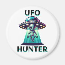 UFO Hunter | Kunst mit UFO und Alien