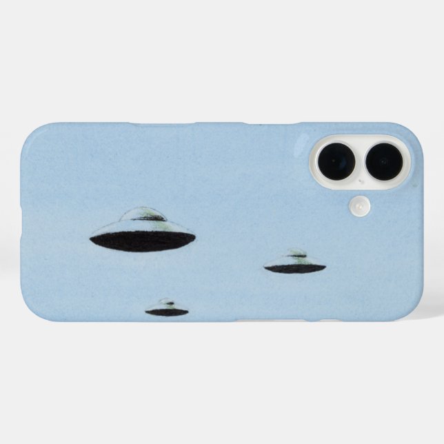 UFO iPhone 16 HÜLLE (Rückseite (Horizontal))