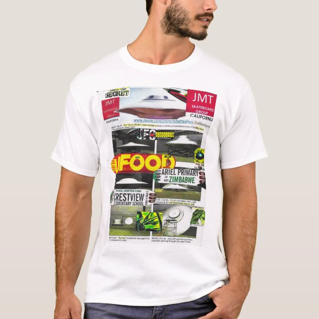 UFO  JMT MERCH Herren Basic T-Shirt (Vorderseite)