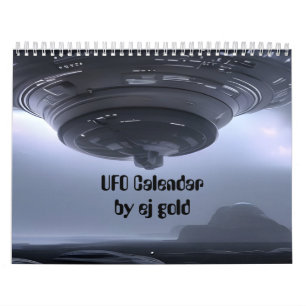 UFO-Kalender von ej gold Kalender