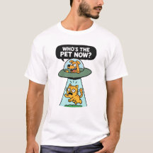 UFO - KATZE UND HUND T-Shirt