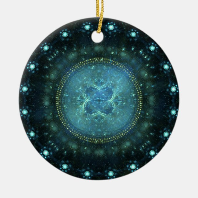 UFO KERAMIKORNAMENT (Vorne)