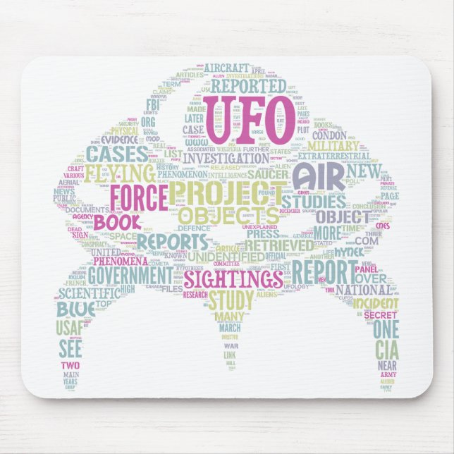 UFO-Mousepad Mousepad (Vorne)