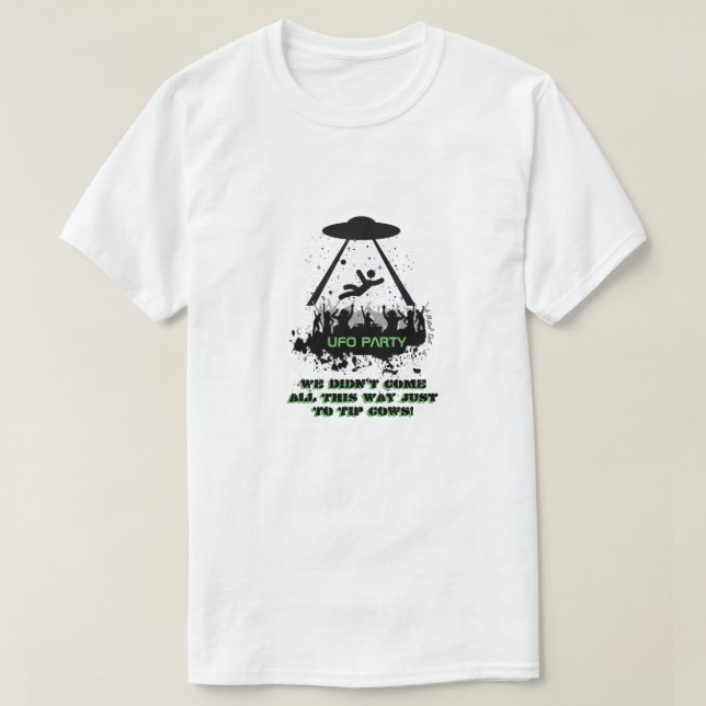 UFO-Party - Ein MisterP-Shirt T-Shirt (Design vorne)