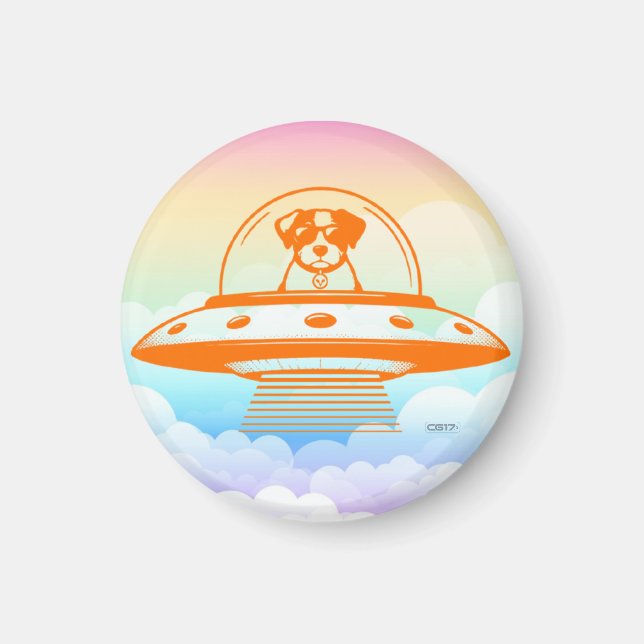 UFO PETS MAGNET (Vorne)