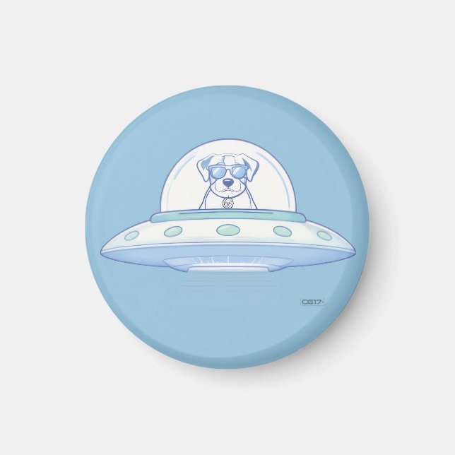 UFO PETS MAGNET (Vorne)