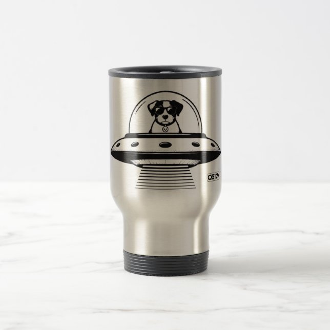 UFO PETS REISEBECHER (Mittel)
