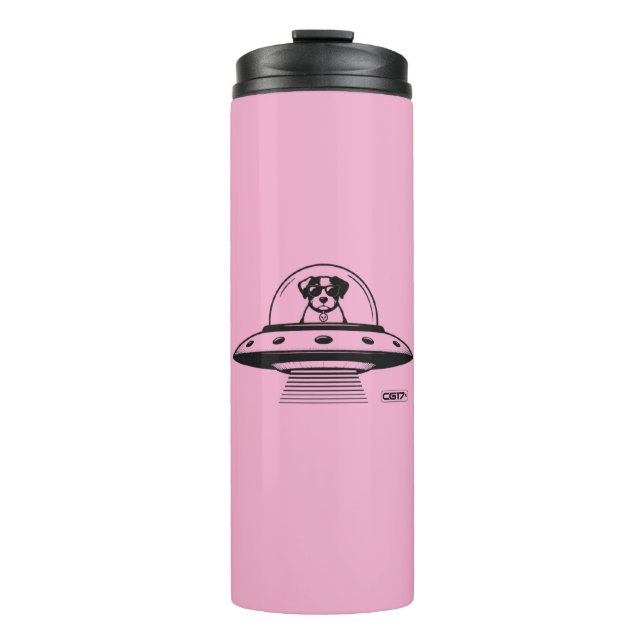 UFO PETS THERMOSBECHER (Vorderseite)