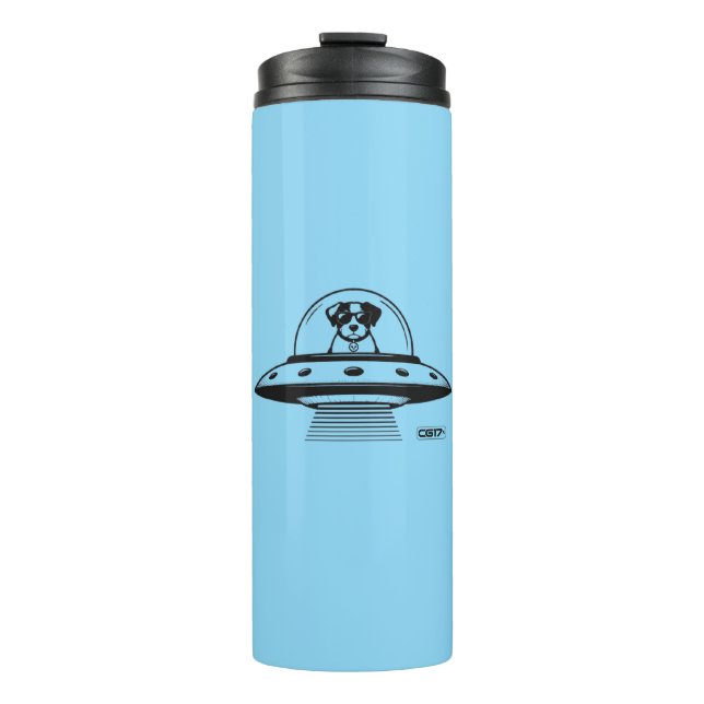 UFO PETS THERMOSBECHER (Vorderseite)
