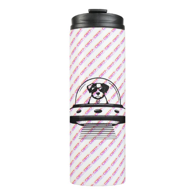 UFO PETS THERMOSBECHER (Vorderseite)