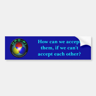 UFO-PI Dreiergruppen-Logo: Wie können wir sie Autoaufkleber