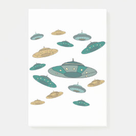 UFO POST-IT KLEBEZETTEL