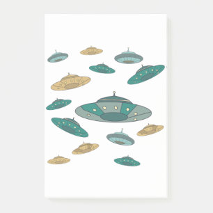 UFO POST-IT KLEBEZETTEL