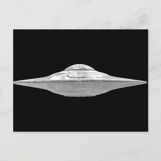 UFO POSTKARTE (Vorderseite)