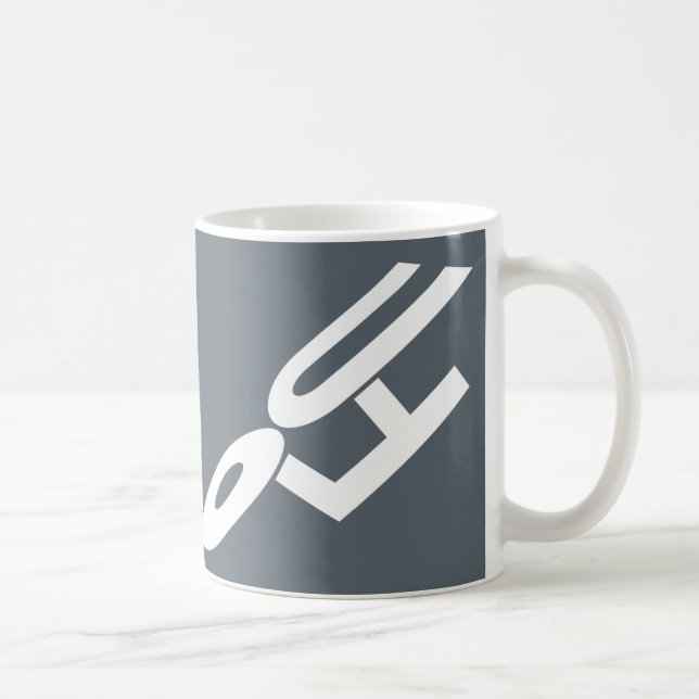 UFO-Puzzlespiel-Tasse Kaffeetasse (Rechts)