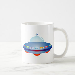UFO Raumschiff Kaffeetasse