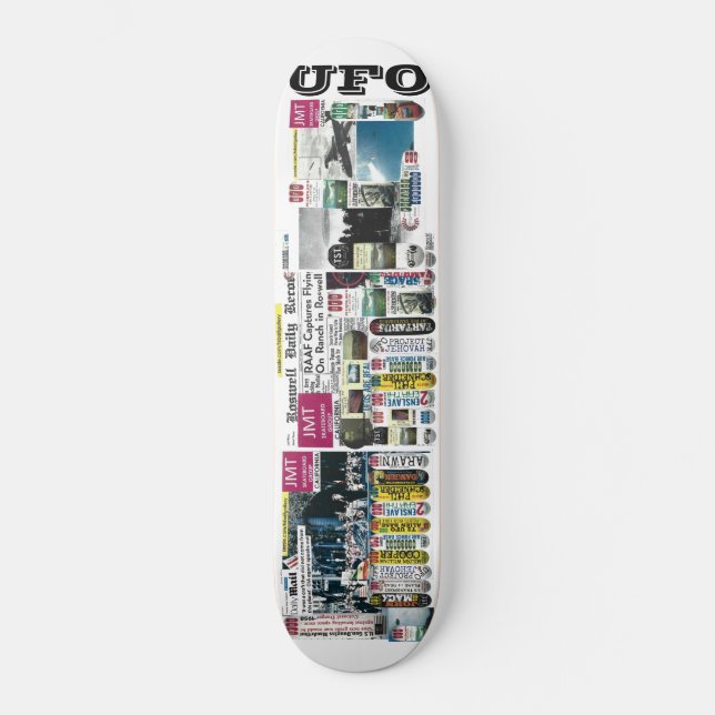 UFO REAL /Ne pas monter à bord du skateboard de na (Recto)