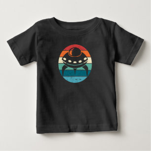 UFO Retro Sunset T - Shirt