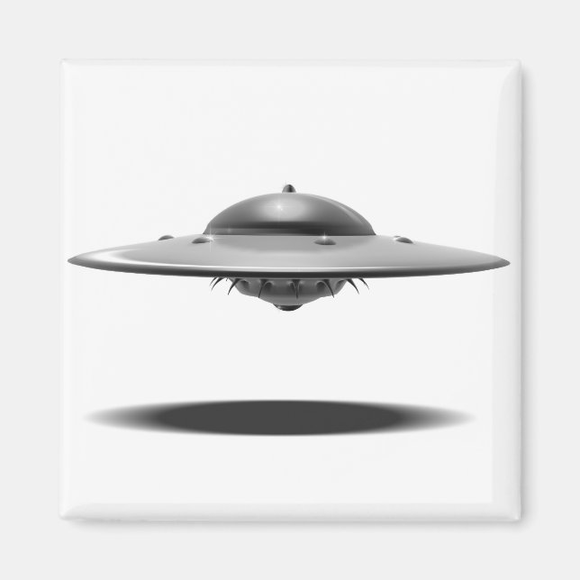 UFO Salamander Magnet (Vorne)