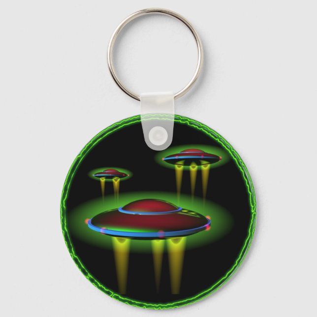 UFO-Schlüsselanhänger Schlüsselanhänger (Vorderseite)