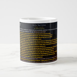 UFO-Serie: Alien-Entführungen-Überwachung Jumbo-Tasse
