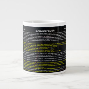 UFO-Serie: Alien Nah Jumbo-Tasse