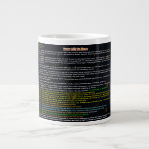 UFO-Serie: Alien Pipes Jumbo-Tasse