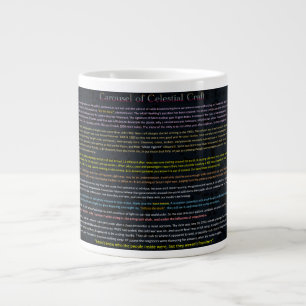 UFO-Serie: Alien-Visitenkarte Jumbo-Tasse