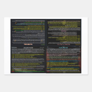 UFO-Serie: UFO, Mars Mix Geschenkpapier Set