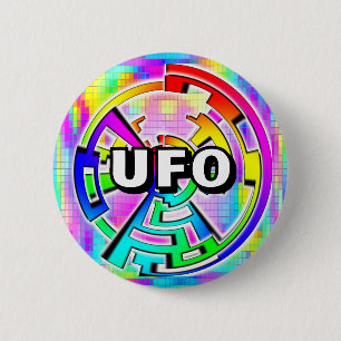 UFO (Sie können die Wörter ändern) Button
