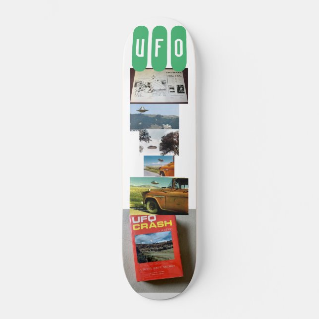 UFO SIND WIRKLICH /TST-Skateboard Skateboard (Vorderseite)