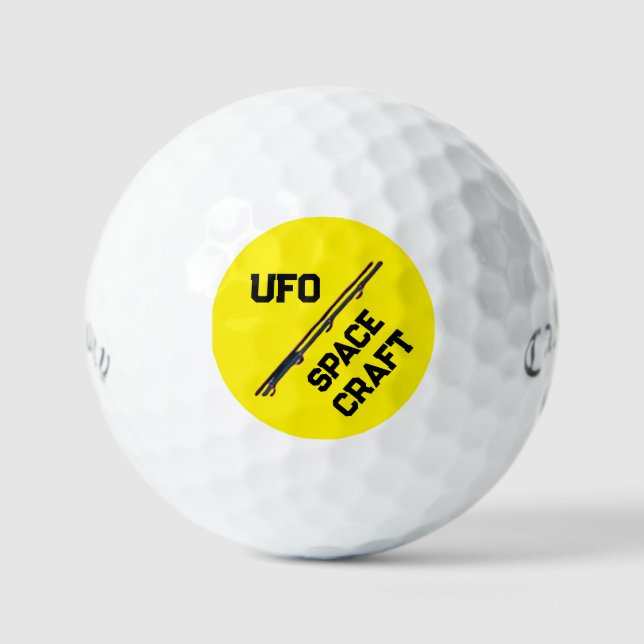 UFO SPACE CRAFT GOLFBALL (Vorderseite)