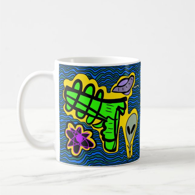 UFO-Tasse Kaffeetasse (Links)